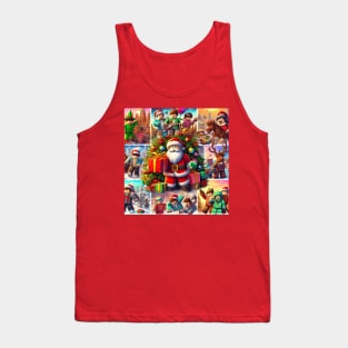 Rblox christmas design Tank Top